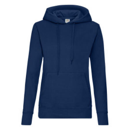Fruit Of The Loom 62038 Fruit Of The Loom Ladies' Classic Hooded Sweat Navy Blue