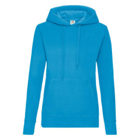 Fruit Of The Loom 62038 Fruit Of The Loom Ladies' Classic Hooded Sweat Azure Blue