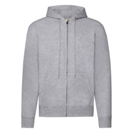 Fruit Of The Loom 62062 Fruit Of The Loom Men's Classic Hooded Sweat Jacket Heather Grey