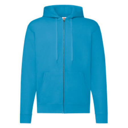 Fruit Of The Loom 62062 Fruit Of The Loom Men's Classic Hooded Sweat Jacket Azure Blue