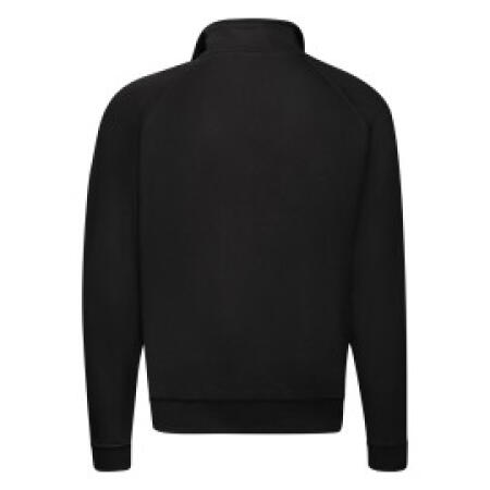 Fruit Of The Loom 62114 Fruit Of The Loom Men's Classic Zip Neck Sweat Black