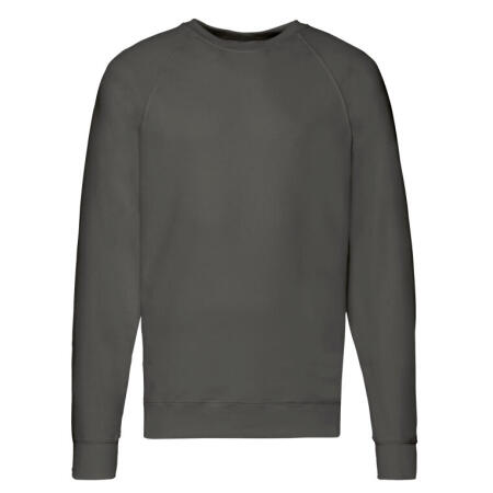 Fruit Of The Loom 62138 Fruit Of The Loom Men's Lightweight Raglan Sweat Light Graphite