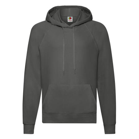 Fruit Of The Loom Light Graphite Men's Lightweight Hooded Sweat