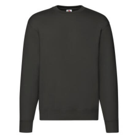 Fruit Of The Loom 62154 Fruit Of The Loom Men's Premium Set-In Sweat Charcoal
