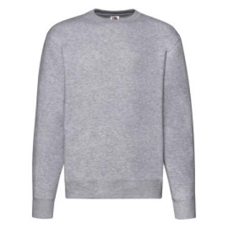 Fruit Of The Loom 62154 Fruit Of The Loom Men's Premium Set-In Sweat Heather Grey