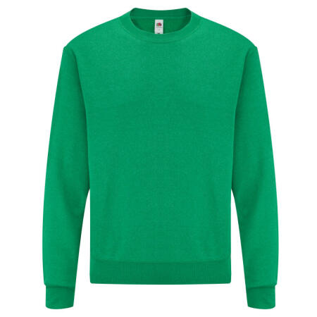 Fruit Of The Loom 62202 Fruit Of The Loom Men's Classic Set-In Sweat Retro Heather Green