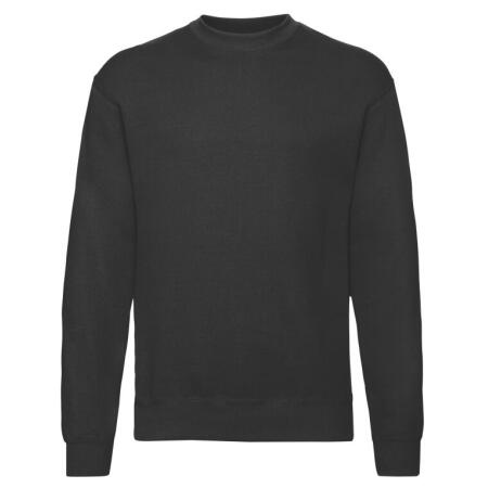 Fruit Of The Loom 62202 Fruit Of The Loom Men's Classic Set-In Sweat Black