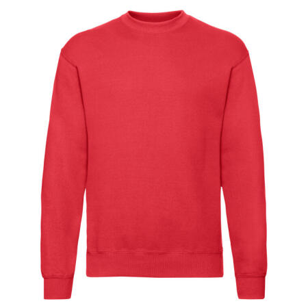 Fruit Of The Loom 62202 Fruit Of The Loom Men's Classic Set-In Sweat Red