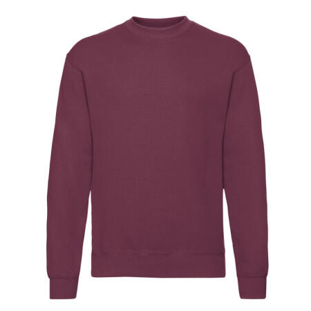 Fruit Of The Loom 62202 Fruit Of The Loom Men's Classic Set-In Sweat Burgundy