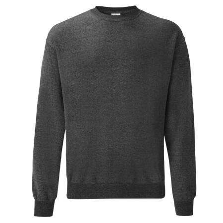 Fruit Of The Loom 62202 Fruit Of The Loom Men's Classic Set-In Sweat Dark Heather