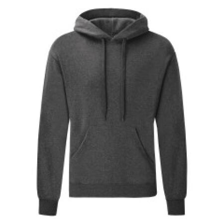 Fruit Of The Loom 62208 Fruit Of The Loom Men's Classic Hooded Sweat Dark Heather