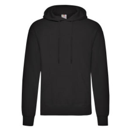 Fruit Of The Loom 62208 Fruit Of The Loom Men's Classic Hooded Sweat Black