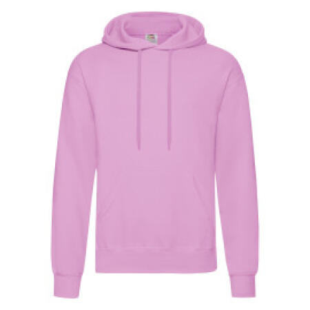 Fruit Of The Loom 62208 Fruit Of The Loom Men's Classic Hooded Sweat Light Pink
