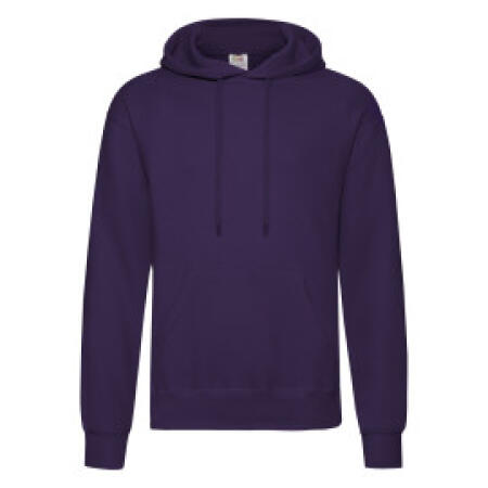 Fruit Of The Loom 62208 Fruit Of The Loom Men's Classic Hooded Sweat Purple