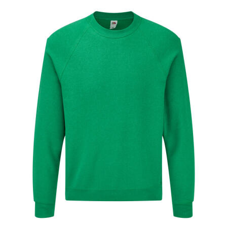 Fruit Of The Loom 62216 Fruit Of The Loom Men's Classic Raglan Sweat Retro Heather Green