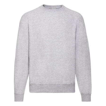 Fruit Of The Loom 62216 Fruit Of The Loom Men's Classic Raglan Sweat Heather Grey
