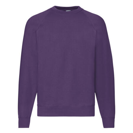 Fruit Of The Loom 62216 Fruit Of The Loom Men's Classic Raglan Sweat Purple
