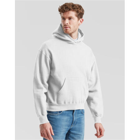 Fruit Of The Loom 62278 Fruit Of The Loom Supercotton Hooded Sweat White