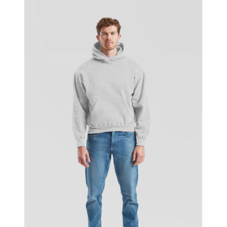 Fruit Of The Loom 62278 Fruit Of The Loom Supercotton Hooded Sweat Athletic Heather