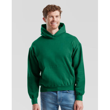 Fruit Of The Loom 62278 Fruit Of The Loom Supercotton Hooded Sweat College Green