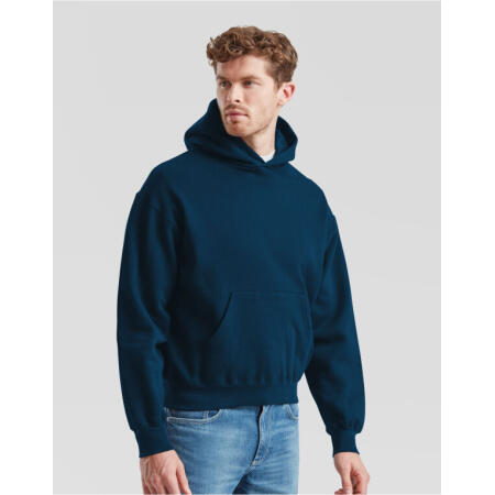 Fruit Of The Loom 62278 Fruit Of The Loom Supercotton Hooded Sweat Mountain Blue