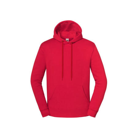 Fruit Of The Loom 62284 Fruit Of The Loom Iconic Premium Hooded Sweat Red