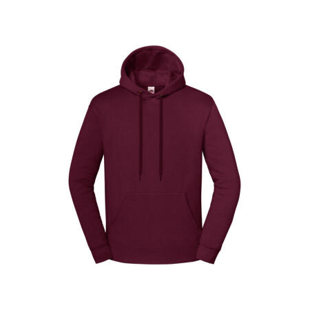 Fruit Of The Loom 62284 Fruit Of The Loom Iconic Premium Hooded Sweat Burgundy