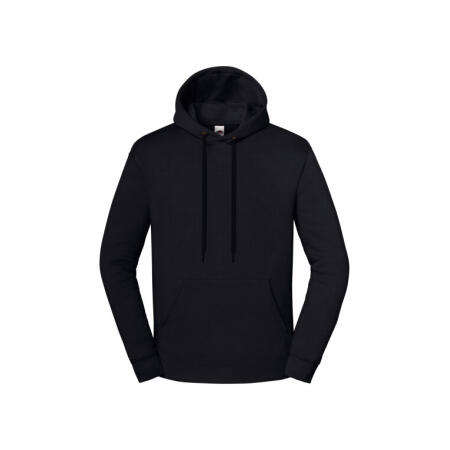 Fruit Of The Loom 62284 Fruit Of The Loom Iconic Premium Hooded Sweat Black