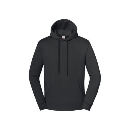Fruit Of The Loom 62284 Fruit Of The Loom Iconic Premium Hooded Sweat Light Graphite