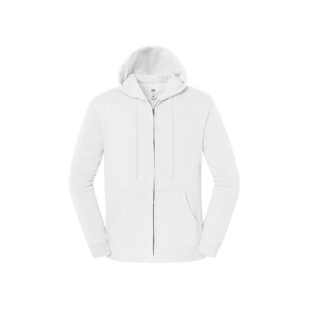 Fruit Of The Loom 62286 Fruit Of The Loom Premium Hooded Sweat Jacket White