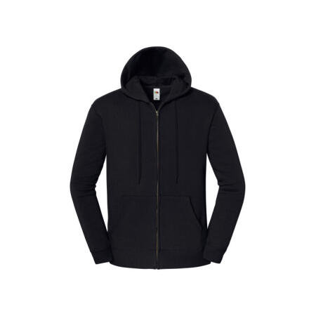 Fruit Of The Loom 62286 Fruit Of The Loom Premium Hooded Sweat Jacket Black