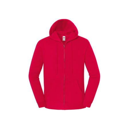 Fruit Of The Loom 62286 Fruit Of The Loom Premium Hooded Sweat Jacket Red