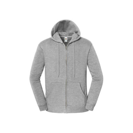 Fruit Of The Loom 62286 Fruit Of The Loom Premium Hooded Sweat Jacket Athletic Heather