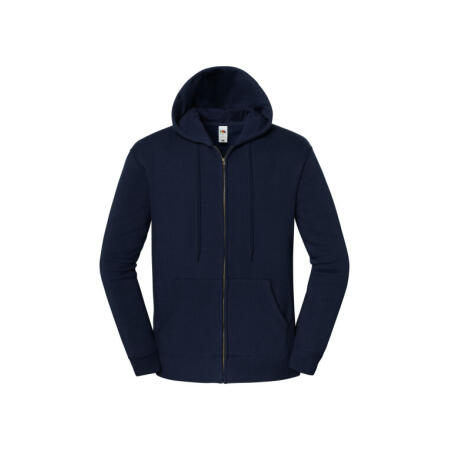 Fruit Of The Loom 62286 Fruit Of The Loom Premium Hooded Sweat Jacket Deep Navy