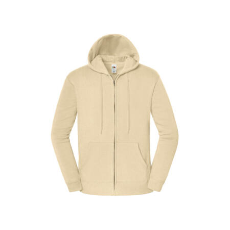 Fruit Of The Loom 62286 Fruit Of The Loom Premium Hooded Sweat Jacket Desert Sand