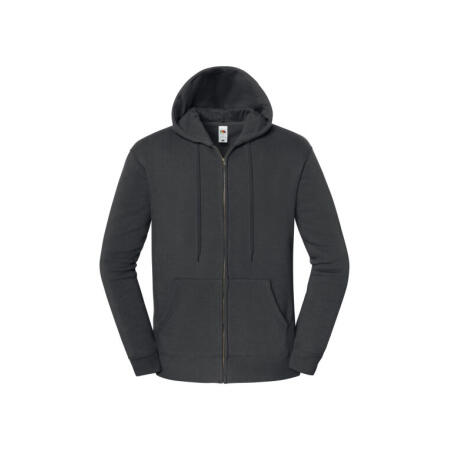 Fruit Of The Loom 62286 Fruit Of The Loom Premium Hooded Sweat Jacket Light Graphite
