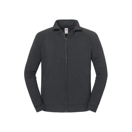 Fruit Of The Loom 62290 Fruit Of The Loom Iconic Premium Sweat Jacket Light Graphite