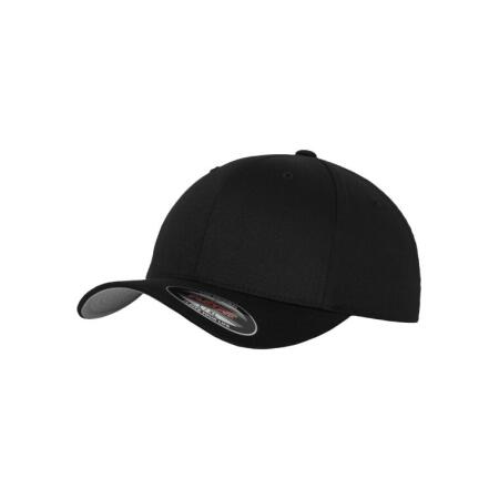 Flexfit 6277 Flexfit Wooly Combed Cap Black