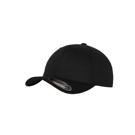 Flexfit 6277 Flexfit Wooly Combed Cap Black/Black