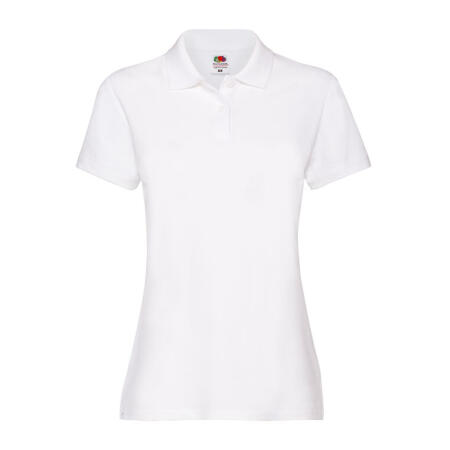 Fruit Of The Loom 63030 Fruit Of The Loom Ladies' Premium Polo White