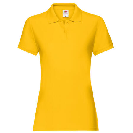 Fruit Of The Loom 63030 Fruit Of The Loom Ladies' Premium Polo Sunflower