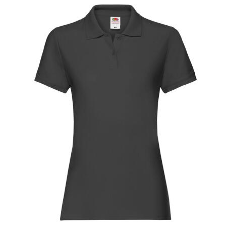 Fruit Of The Loom 63030 Fruit Of The Loom Ladies' Premium Polo Black