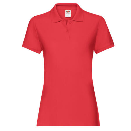 Fruit Of The Loom 63030 Fruit Of The Loom Ladies' Premium Polo Red