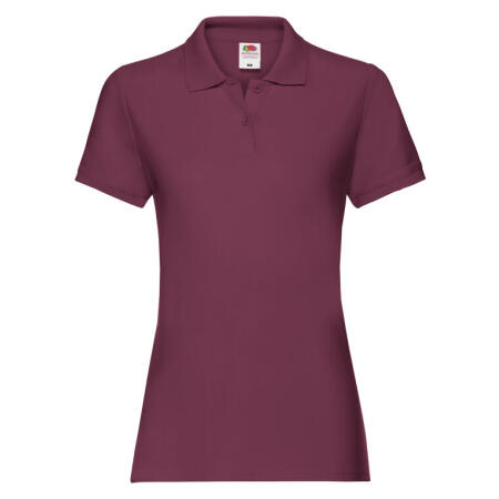 Fruit Of The Loom 63030 Fruit Of The Loom Ladies' Premium Polo Burgundy
