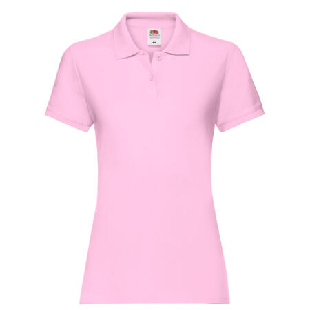 Fruit Of The Loom 63030 Fruit Of The Loom Ladies' Premium Polo Light Pink