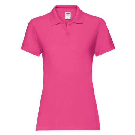 Fruit Of The Loom 63030 Fruit Of The Loom Ladies' Premium Polo Fuchsia