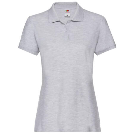 Fruit Of The Loom 63030 Fruit Of The Loom Ladies' Premium Polo Heather Grey