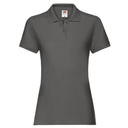 Fruit Of The Loom 63030 Fruit Of The Loom Ladies' Premium Polo Light Graphite