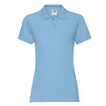 Fruit Of The Loom 63030 Fruit Of The Loom Ladies' Premium Polo Sky Blue