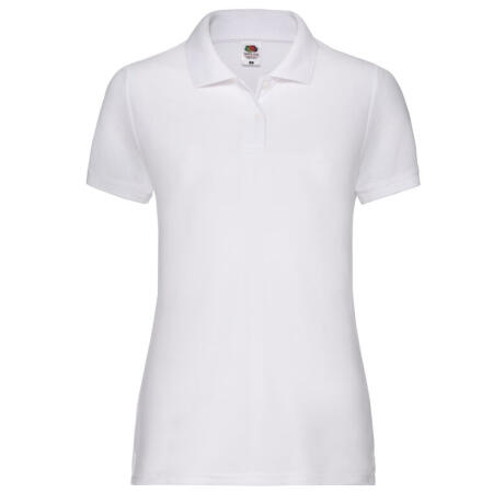 Fruit Of The Loom 63212 Fruit Of The Loom Ladies' 65/35 Polo White